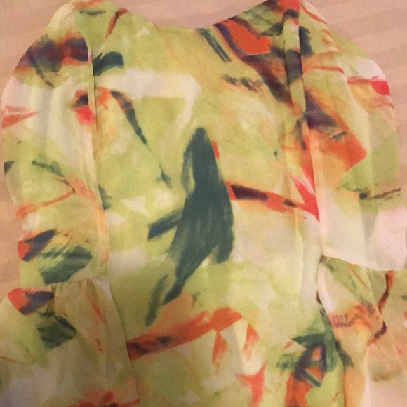 Summer flowy dress, longer in the back - Picture 3 of 4